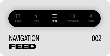 Navigation Feed