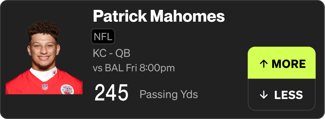 Patrick Mahomes